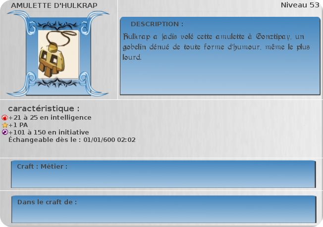 amulette d'hulkrap