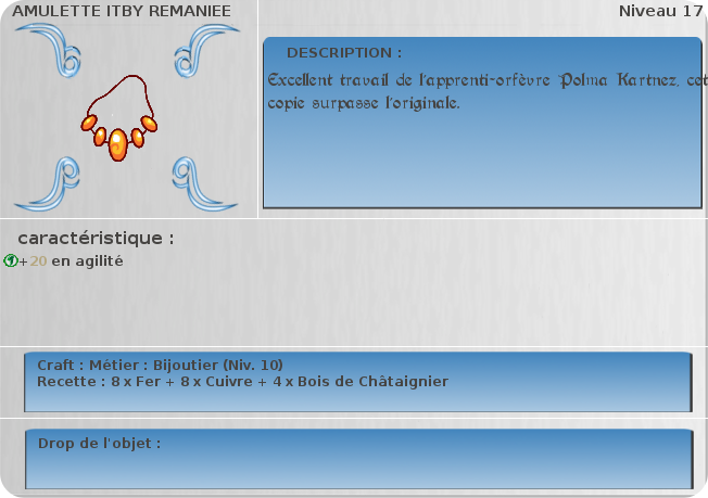 amulette itby remanie
