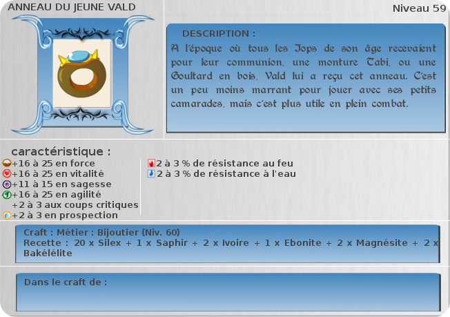 anneau du jeune vald