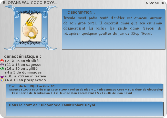 blopanneau coco royal