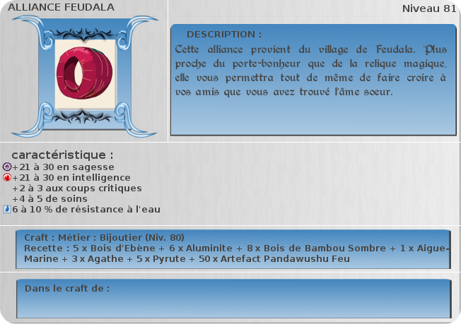 alliance feudala