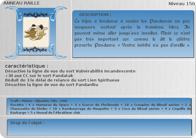 anneau raille