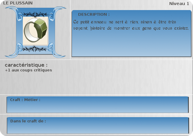 petit anneau d'agilit