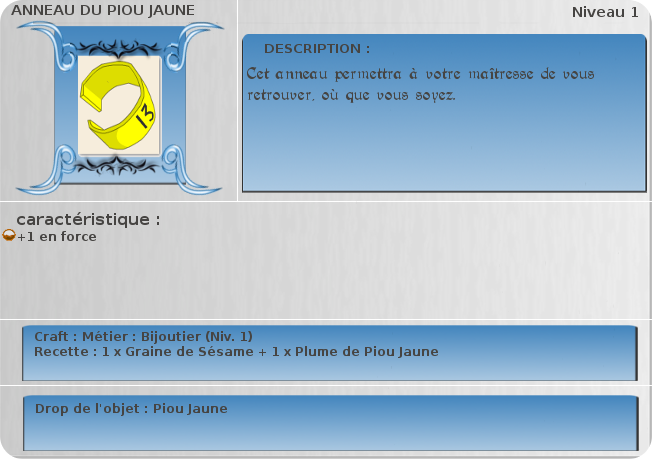 anneau du piou rose