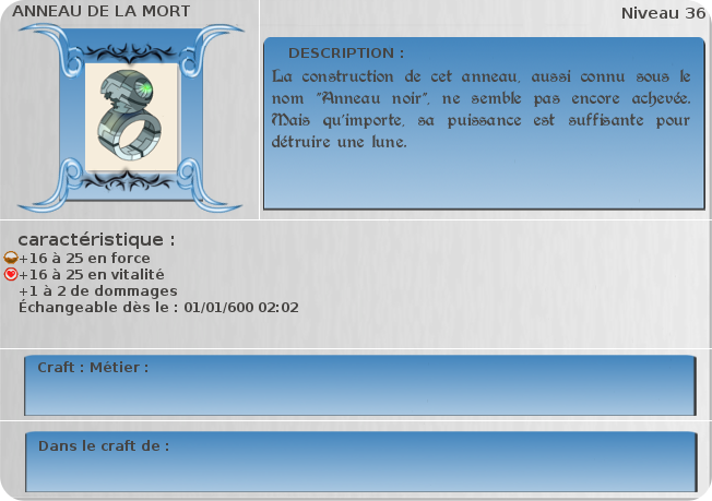 anneau de la mort