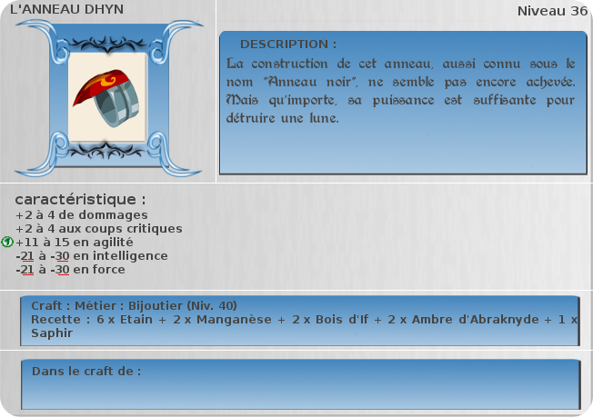 l'anneau dhyn