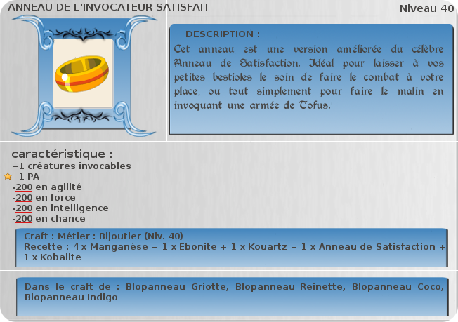anneau de l'invacoteur